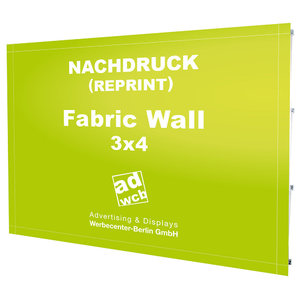 Nachdruck für vorhandenes "Fabric Wall"
